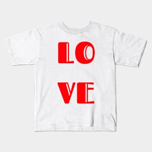 Love Tshirt Kids T-Shirt